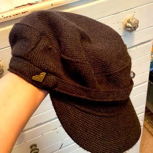 ROXY vintage newsboy cap